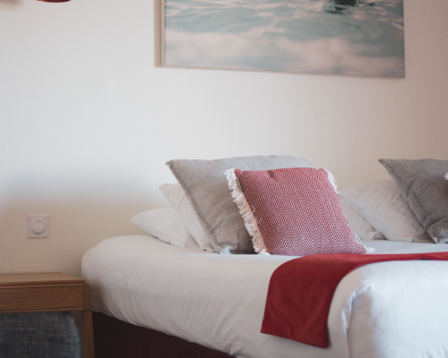 Photo - Category Prestige hotel room sea view perros guirec" (in French) room-hotel-vue-mer-perros-guirec
